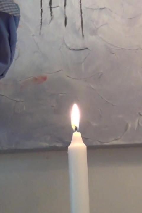 Lactation blowing candles